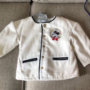 Disney Minnie white winter jacket
